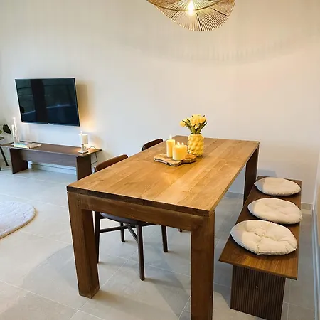 Apartment Modern Met Terras & Privegarage - 50m